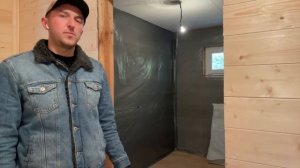 Каркасный дом с большой террасой и внутренней электрикой!