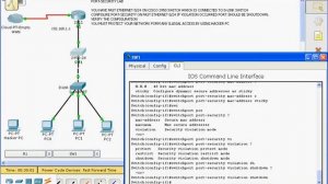 CCNA LAB PORT SECURITY WITH NONE CISCO SWITCH