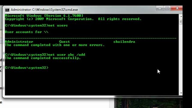 how to create multiple user using cmd in pc or laptop смотреть онлайн