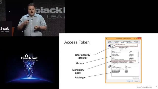 Black Hat USA 2015 - Social Engineering The Windows Kernel Finding & Exploiting Token Handling Vuln смотреть онлайн