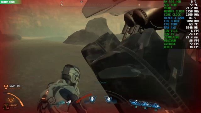 Ryzen 3 1200 RX 570 \5 Openworld Games\ High 1080p смотреть онлайн