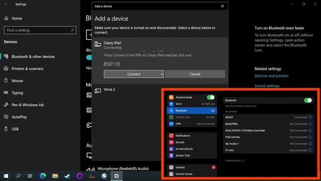 Stream Audio to Windows 10 PC via Bluetooth смотреть онлайн