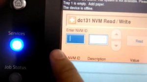 Xerox WC 7225 Solve Non Customer Mode