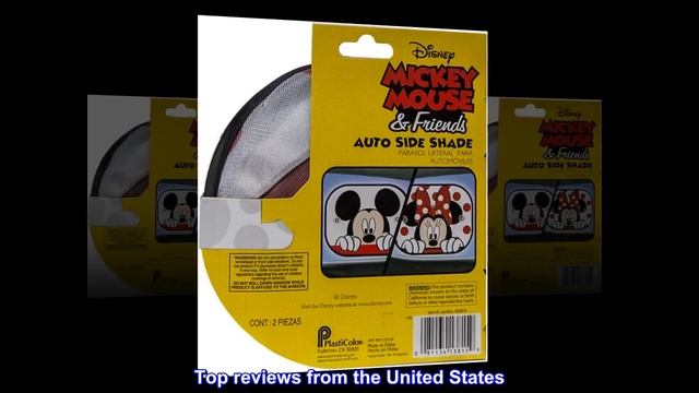 Plasticolor 003815R01 Disney Mickey & Minnie Peek-A-Boo Side Window Sunshade 2-Piece, 1 Pack - MOI смотреть онлайн