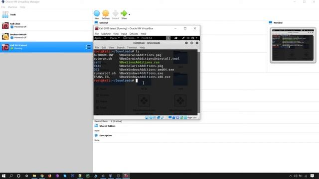 4  Installing VirtualBox Guest Tools in Kali Linux