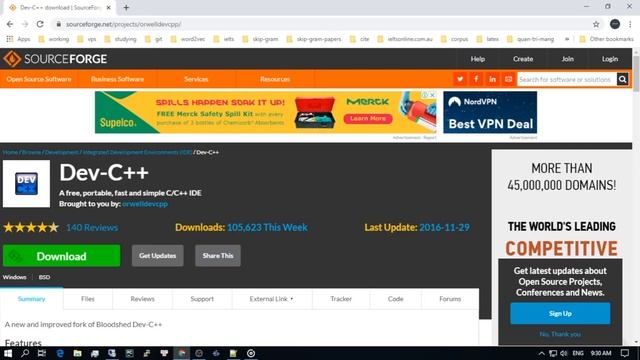 Cài DevC trên Windows - Install DevC on Windows