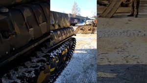 газ гусеничный вездеход после ремонта