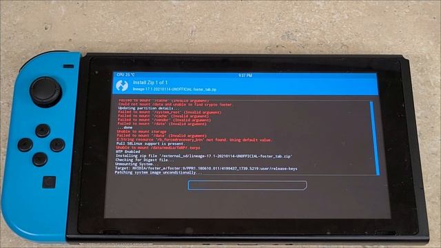 Tutorial: Install Switchroot Android 10 on Nintendo Switch Unofficial Build 2021