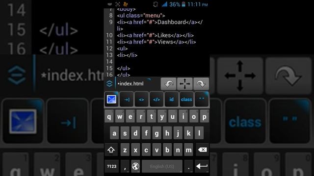 [How To make HTML CSS website on android part 3] Create a HTML Dropdown Menu смотреть онлайн