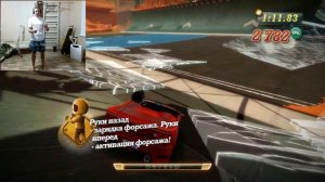 JOY RIDE  - KINECT XBOX. ПОДВИЖНЫЕ ГОНКИ без руля, клавиатуры и геймпада.