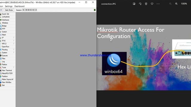 How to connect Winbox with Mikrotik in urdu / hindi !Tutorial 5