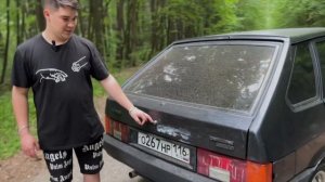 ОБЗОР НА ДЕВЯТКУ / Первый проект / Черная ваз 2109