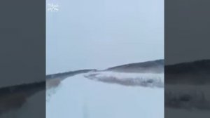 Зимой на летней резине уаз
