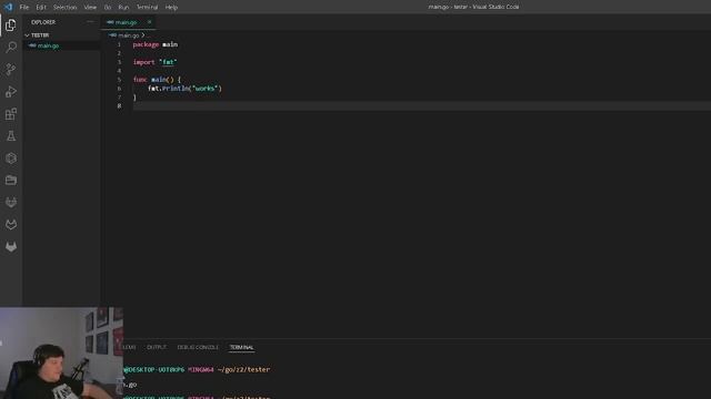 golang installing go