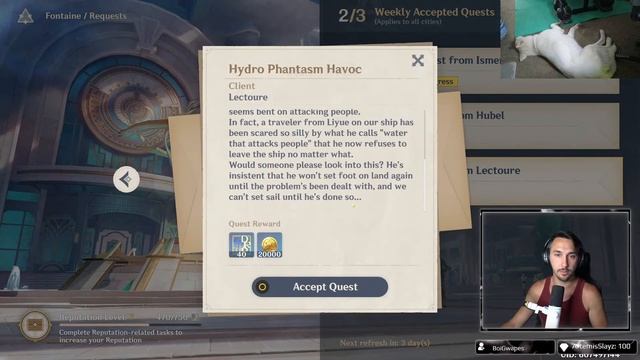 Genshin Impact: Nearly New Neuvilette Never Naps смотреть онлайн