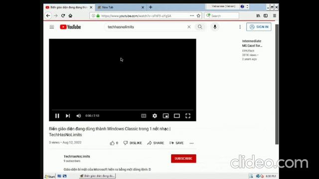 Biến giáo diện đang dùng thành Windows Classic trong một nốt nhạc (P2) | TechHasNoLimits смотреть онлайн