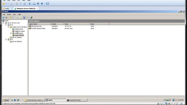 How to INSTALL DHCP server in server 2008 part 2 configure scope in server 2008.mp4 смотреть онлайн