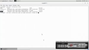 32 Network Configuration by using Network Manager Command Line Interface