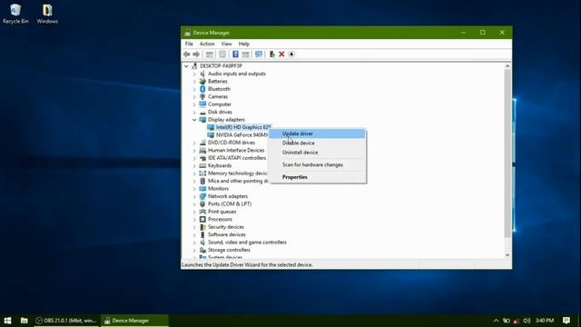Display Brightness Function in Windows 10 - Resolved смотреть онлайн