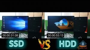 HDD  vs SSD  which faster booting windows 10