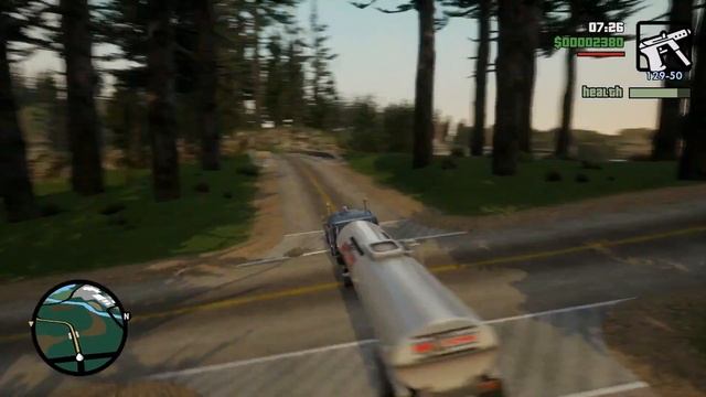 Gta San Andreas Definitive Edition Walkthrough Mission #30 Tanker Commander (1080p) смотреть онлайн