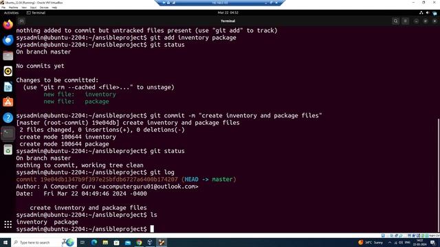 #6 - Git & GitHub Tutorial for Beginners - Using git add | git commit | and git log commands