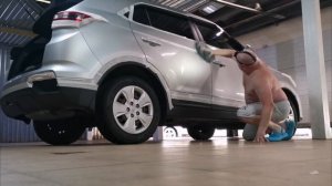 Покрыл авто защитным воском SOFT99 FUSSO 12 Months