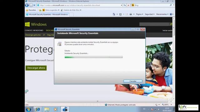 Video tutorial instalar antivirus gratuito Microsoft смотреть онлайн