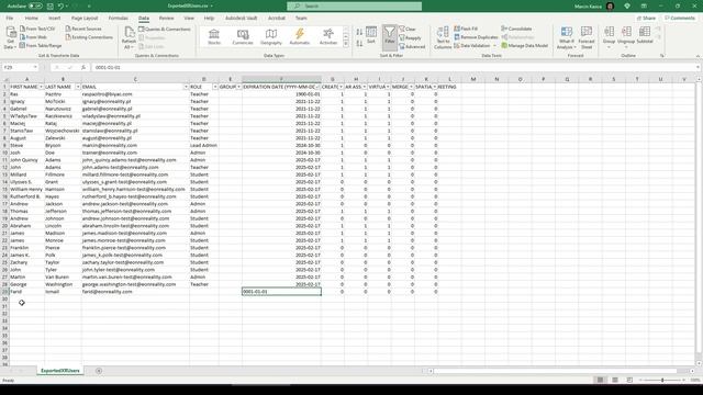 131 - EON-XR - Bulk update of the users - expiry dates смотреть онлайн