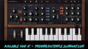 50+ Moog Model D Presets. NEW!