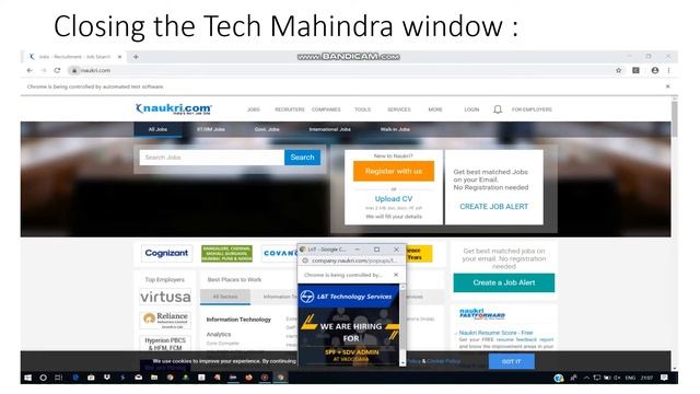 Close the specific Browser in Multiple windows by using Selenium.