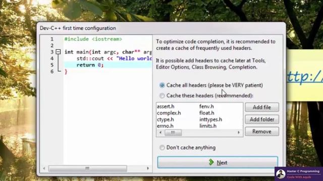 Downloading the Software - Chapter 2/34 | Master C Programming