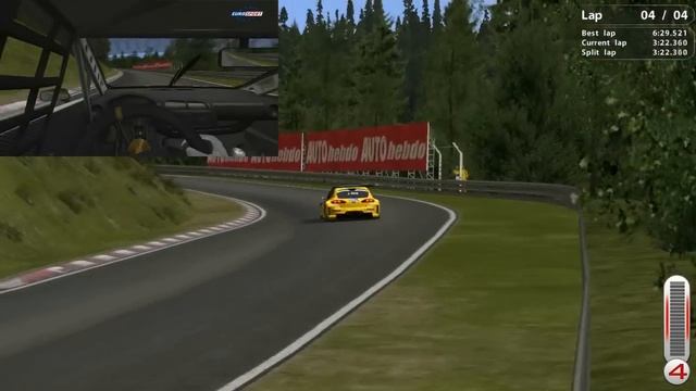 GTR Evolution WTCC Extreme Seat leon Nordschleife