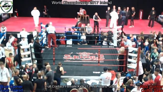 WKU World Championship 2017 FCMK -45kg Rawad Saab vs. Sean Griffin смотреть онлайн