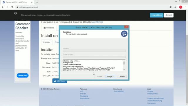 Instalando MikTeX + TeXstudio no Windows смотреть онлайн