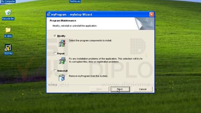 Uninstall the myProgram application from the Start menu/All Programs... смотреть онлайн