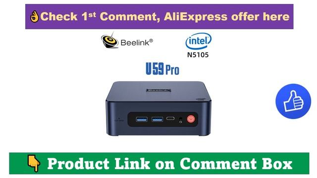 Beelink U59 Pro Mini PC Computer смотреть онлайн