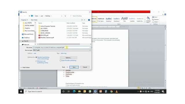 The Easiest way to convert word document to pdf смотреть онлайн