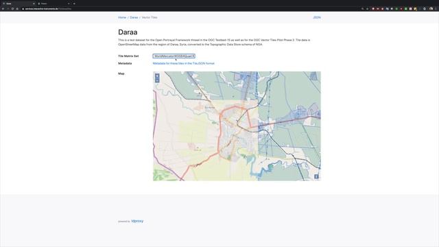 Using Web API implementing OGC API specifications to prepare vector tiles - interactive instruments смотреть онлайн