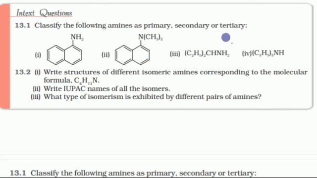 12th NCERT Chemistry Amines part-1| class 12 organic chapter 13  | IIT JEE Mains NEET (Hindi)