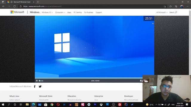 WINDOWS 11 LAUNCH EVENT-|| HOW TO WATCH WINDOWS 11 LAUNCH EVENT -|| DIRECT LINK IN DESCRIPTION BOX смотреть онлайн