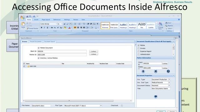 Micro Strategies and Alfresco Open Platform смотреть онлайн