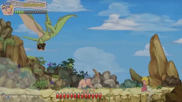 New Joe & Mac : Caveman Ninja : Niveau 2B смотреть онлайн