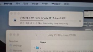 How to copy photos and videos from MacBook to external hard drive
