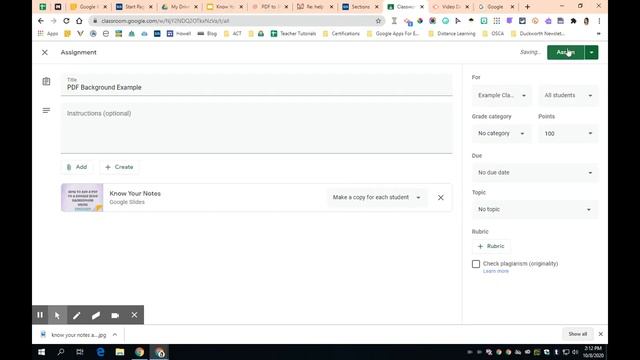 Add PDF and Images as a Background in Google Slide смотреть онлайн