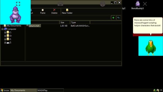 the return of Microsoft agent scripting helper videos