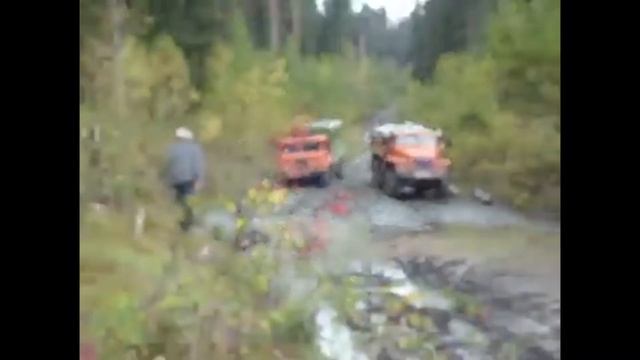 ГАЗ 66 Оффроад. Шишига на бездорожье. УРАЛ ЧЕРЕЗ БРОД. Техника по грязи оффроуд
