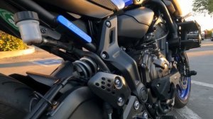 Yamaha mt07 Toce exhaust Corbin seat Bike-Aholics