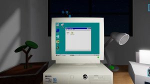 Обзор старенького древнего компьютера Windows 95 в Roblox