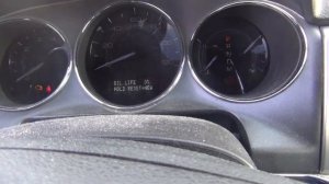 2010 - 2018 Lincoln MKZ Oil Reset
